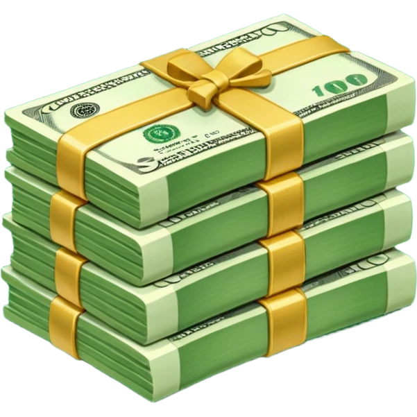 Сделай пачку денег как в GTA San Andreas emoji