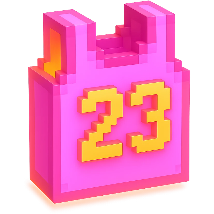 светящейся розовая баскетбольная майка с надписью "23", no background emoji
