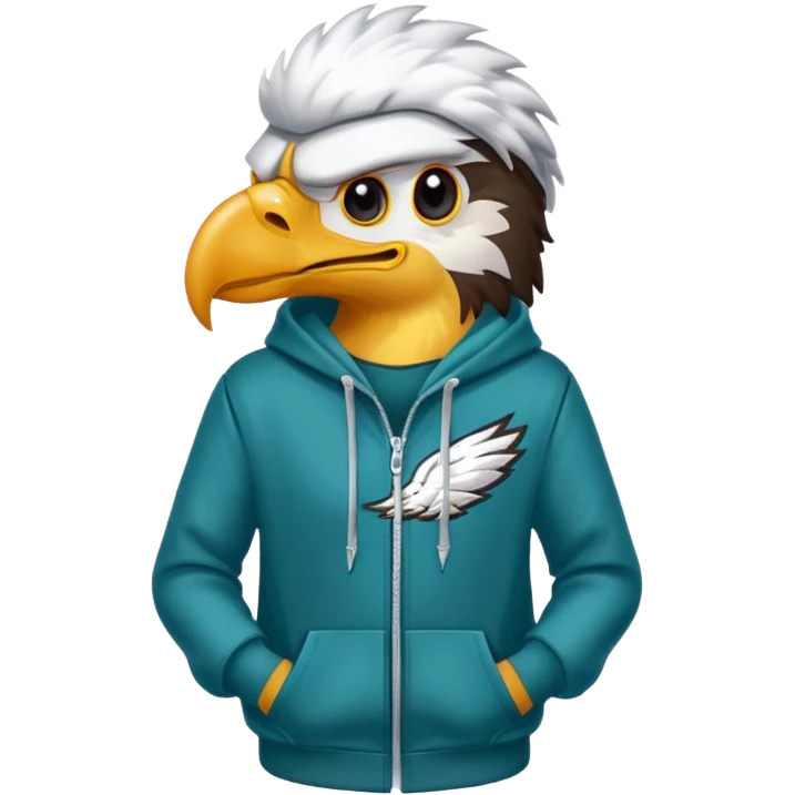 eagles with hoodie emoji