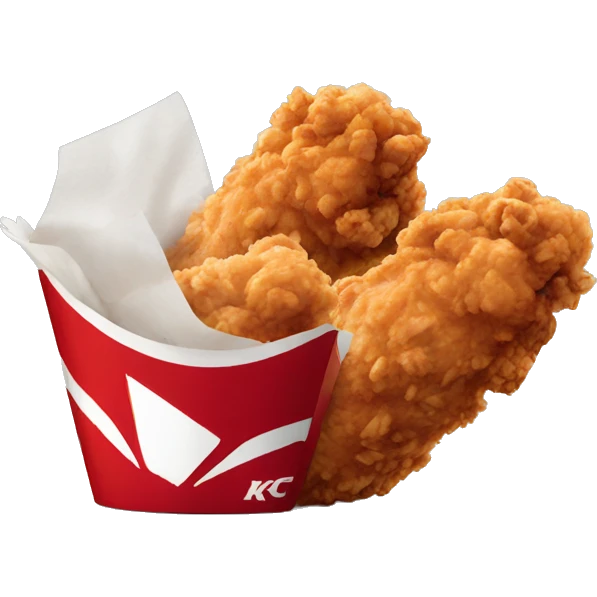 Kfc logo without kfc letter emoji