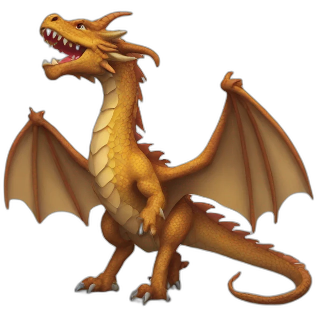 A Western style dragon emoji
