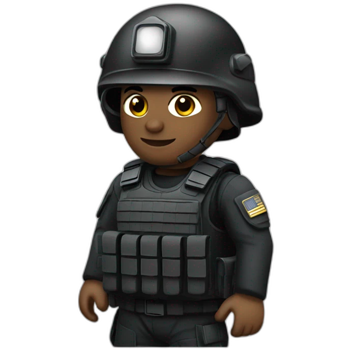 SWAT officer  emoji