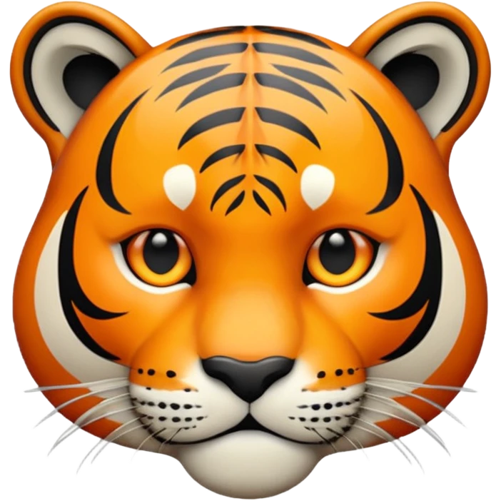 make the tiger cooler, more jazzy emoji