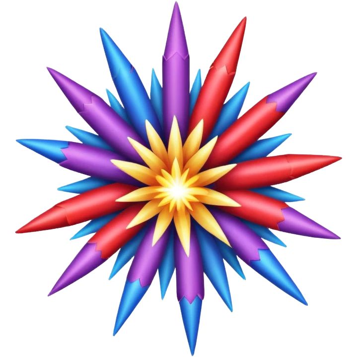 carnival firework burst emoji