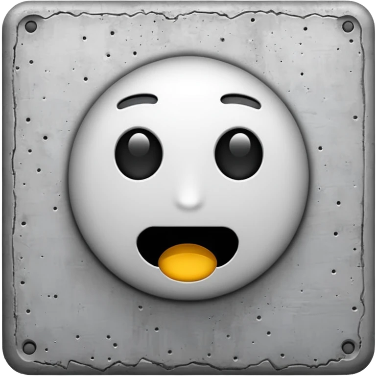 concrete wall, just a wall emoji