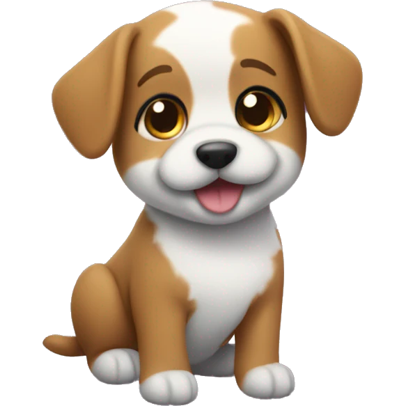 icon of a puppy with pixie dust emoji