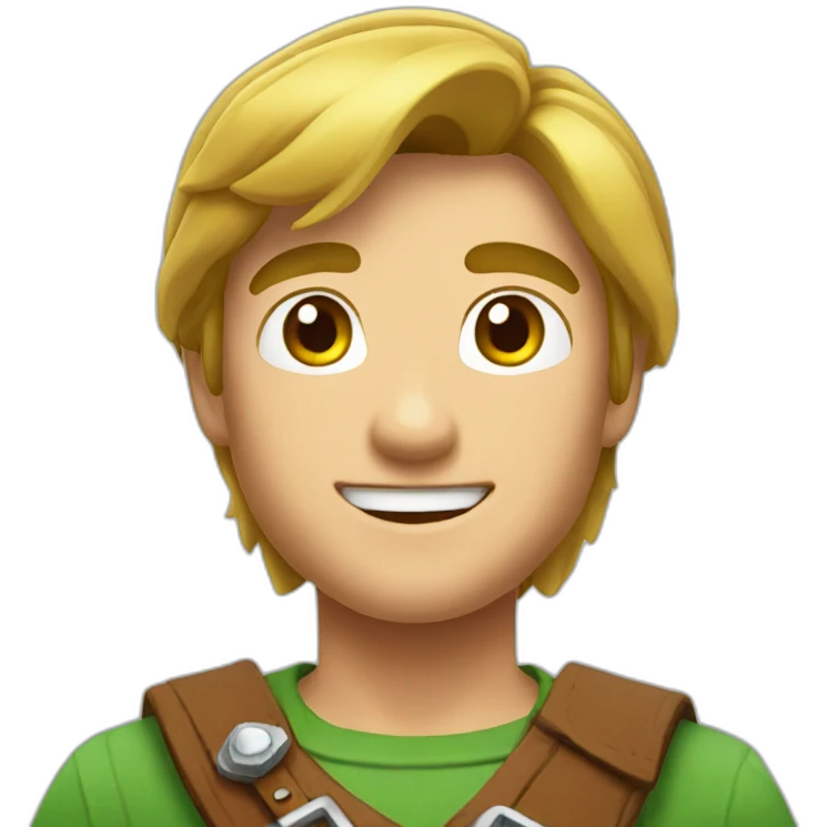 Link happy emoji