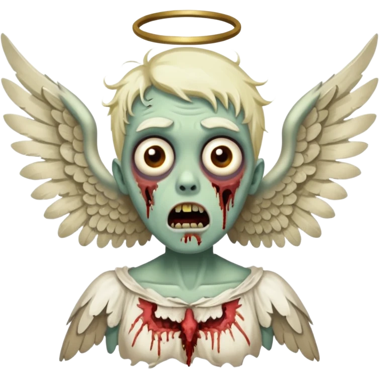 suprised zombieangle emoji