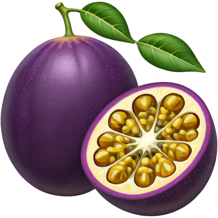 passion fruit emoji