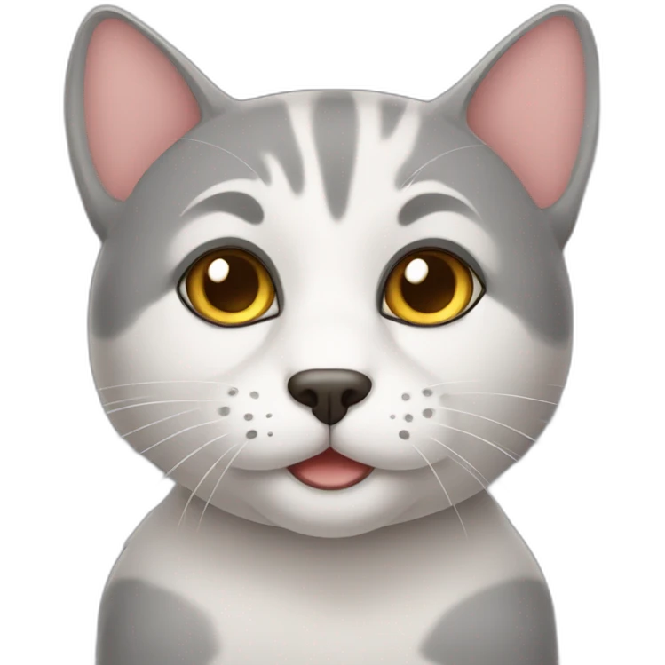 Perro gato emoji
