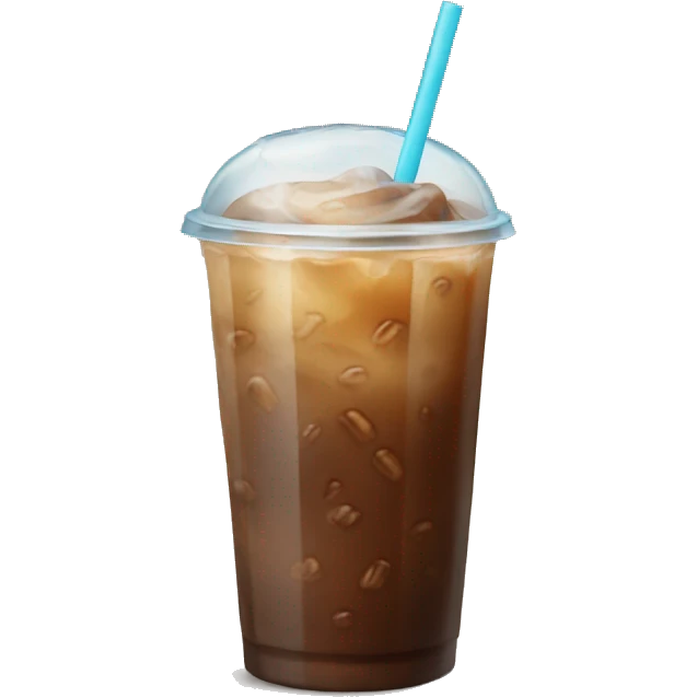 Iced coffee  emoji