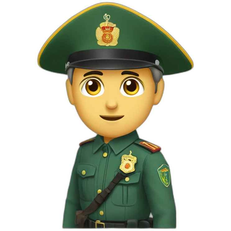 Guardia Civil fortachón emoji