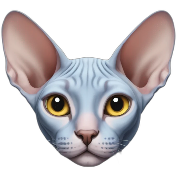 cat sphynx emoji