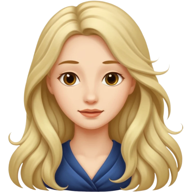 Femme portrait emoji