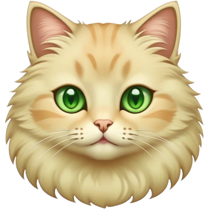 Beige cat  emoji