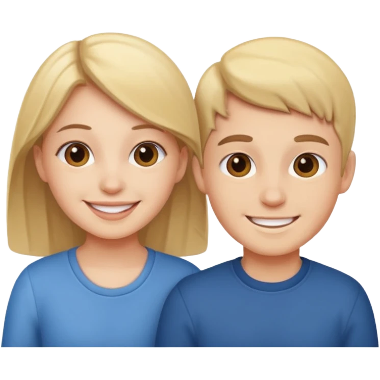 Sister and brother emoji