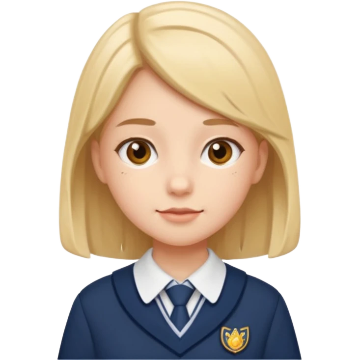 دختر بچه مدرسه emoji