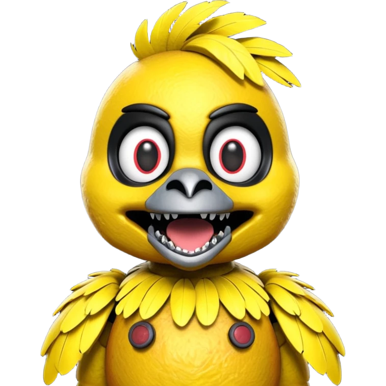 Chica from Five Nights At Freddy's Movie emoji