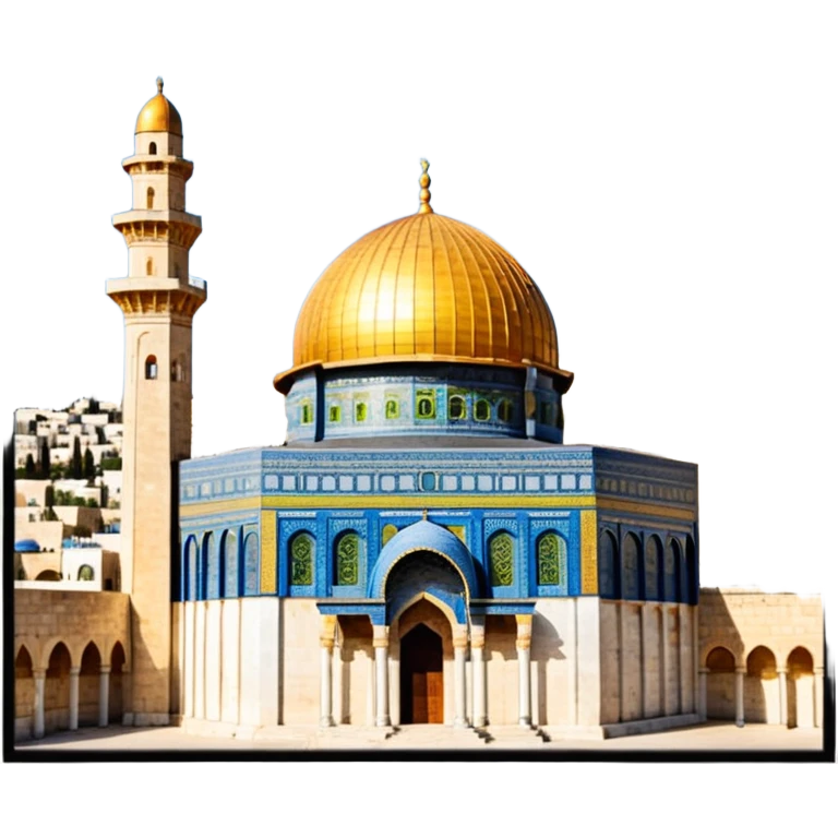 Dome of the rock, Palestine emoji