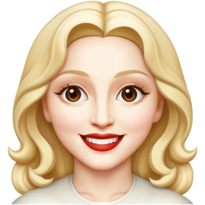 Fais moi un emoji de la chanteuse Madonna  emoji