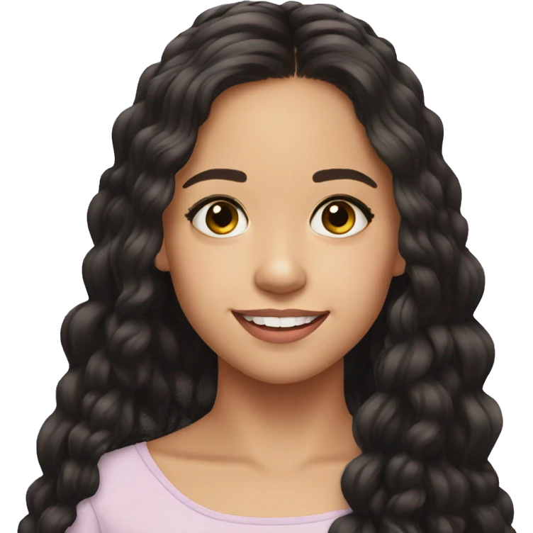 jenna ortega straight hair emoji