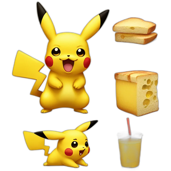 Pikachu hangry emoji
