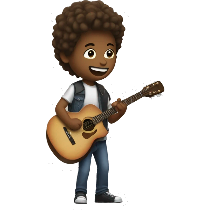 isaac gracie playing guitar emoji