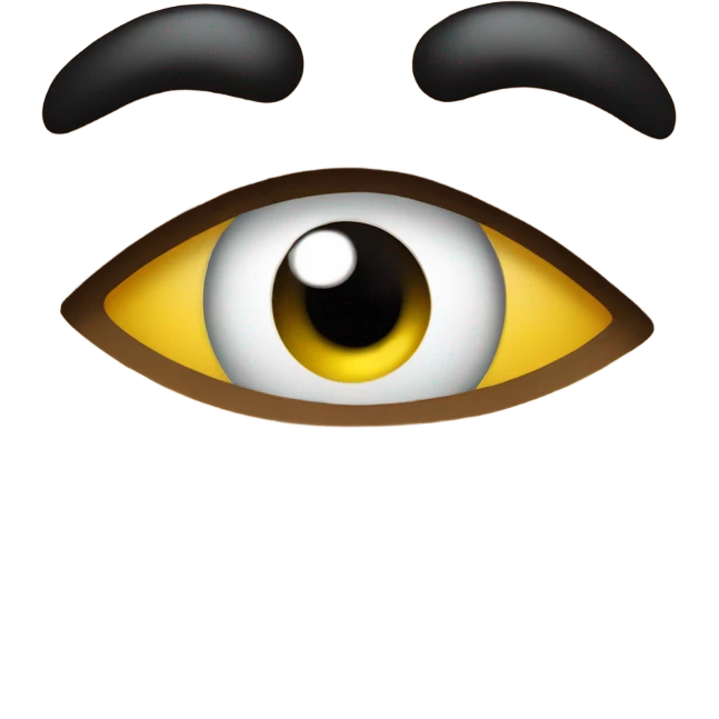 Rolling eyes with a angry face emoji