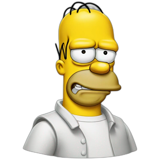Homer Simpson Angry emoji