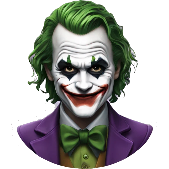 The joker ios 16 ultra realistic  emoji
