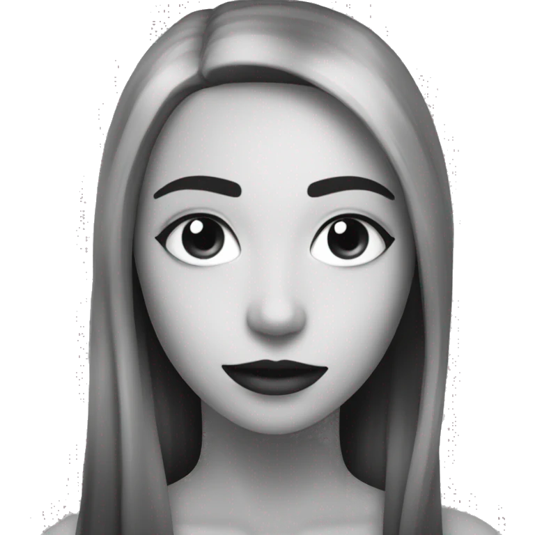 text that says  holic flashing black and white  emoji