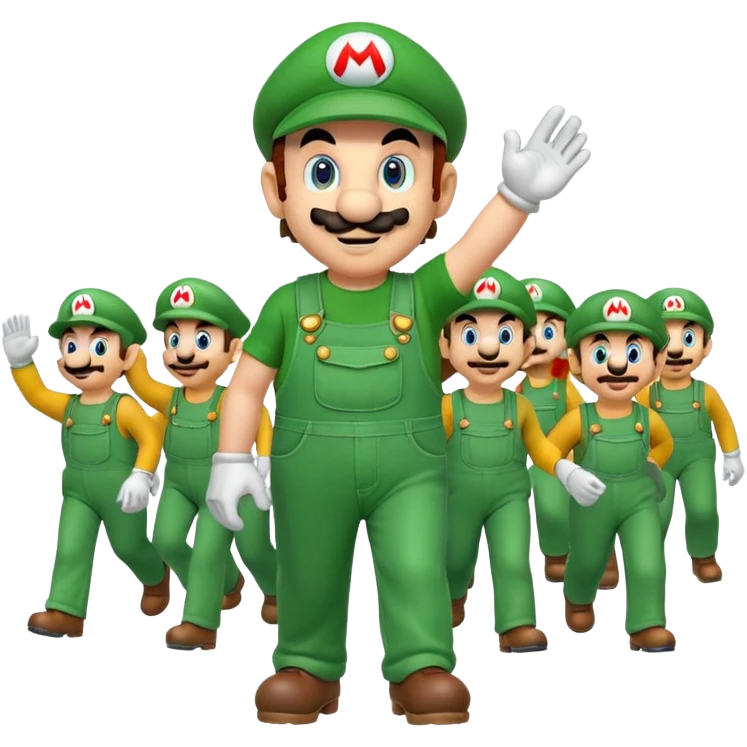 Mario army emoji