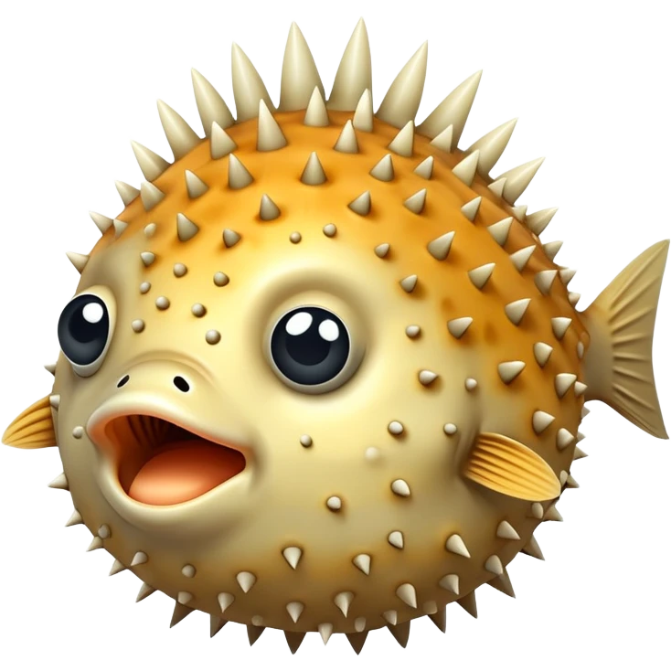 Puffer fish emoji