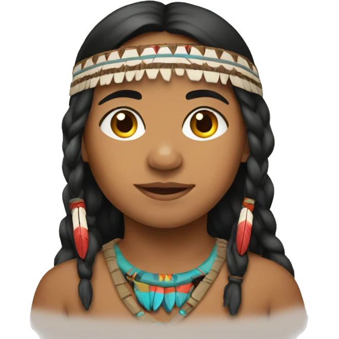 Native American child emoji