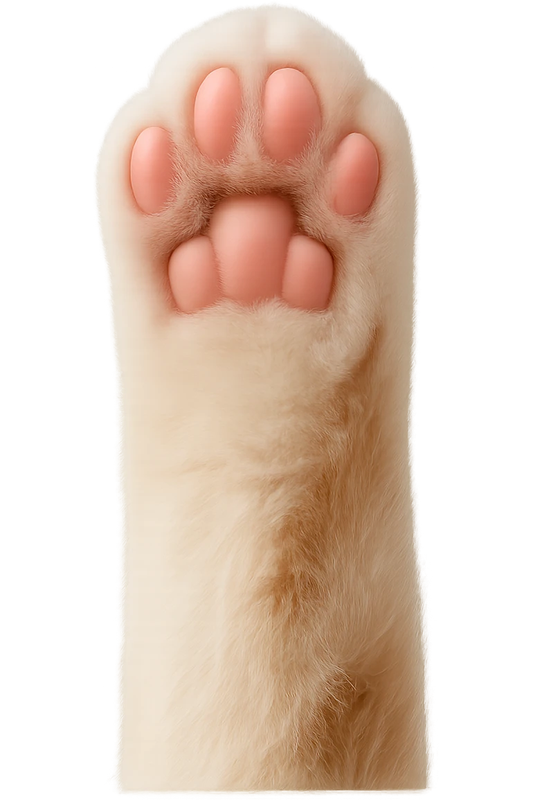cat paw,remove background emoji