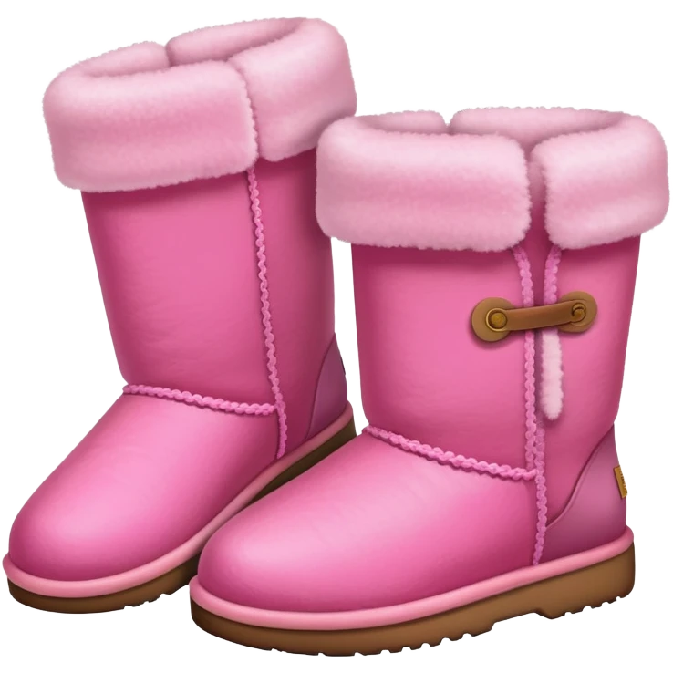Uggs pink  emoji