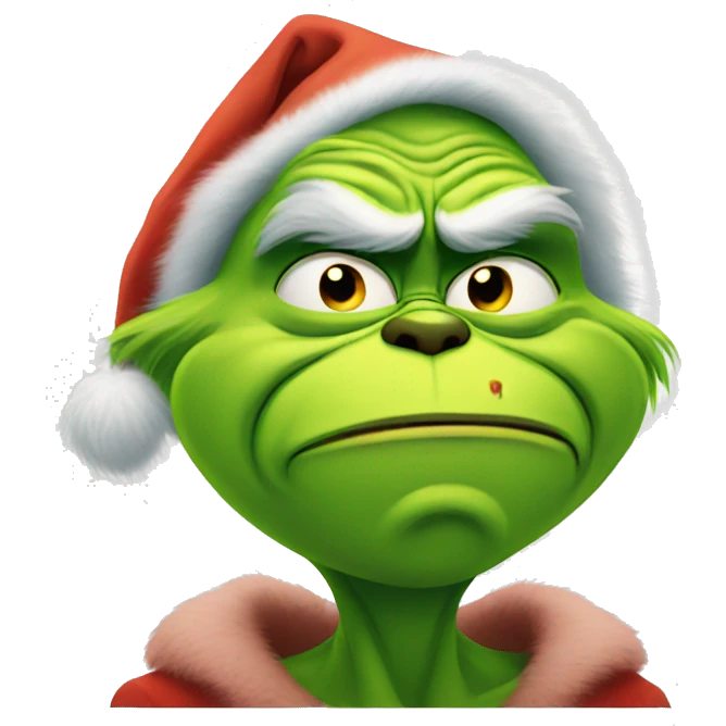 grinch crying emoji