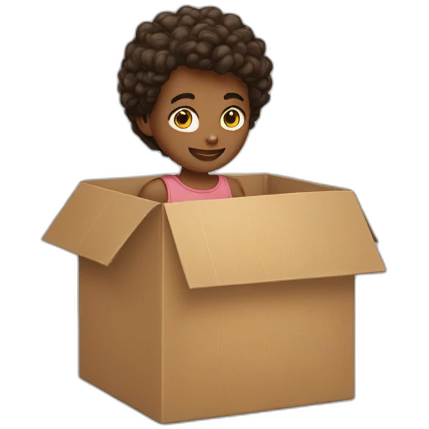 Box one girl one boy  emoji
