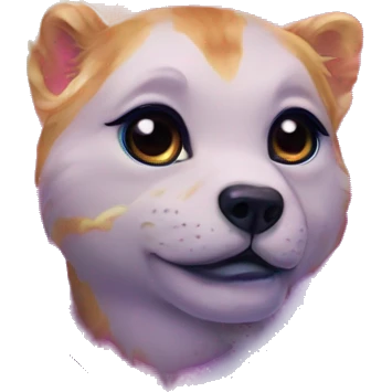 lisa frank galaxy heart emoji