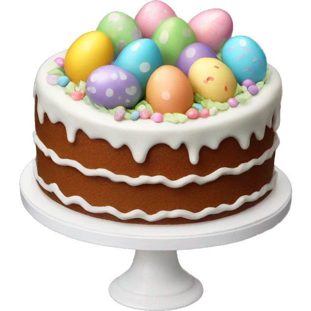 Easter cake emoji