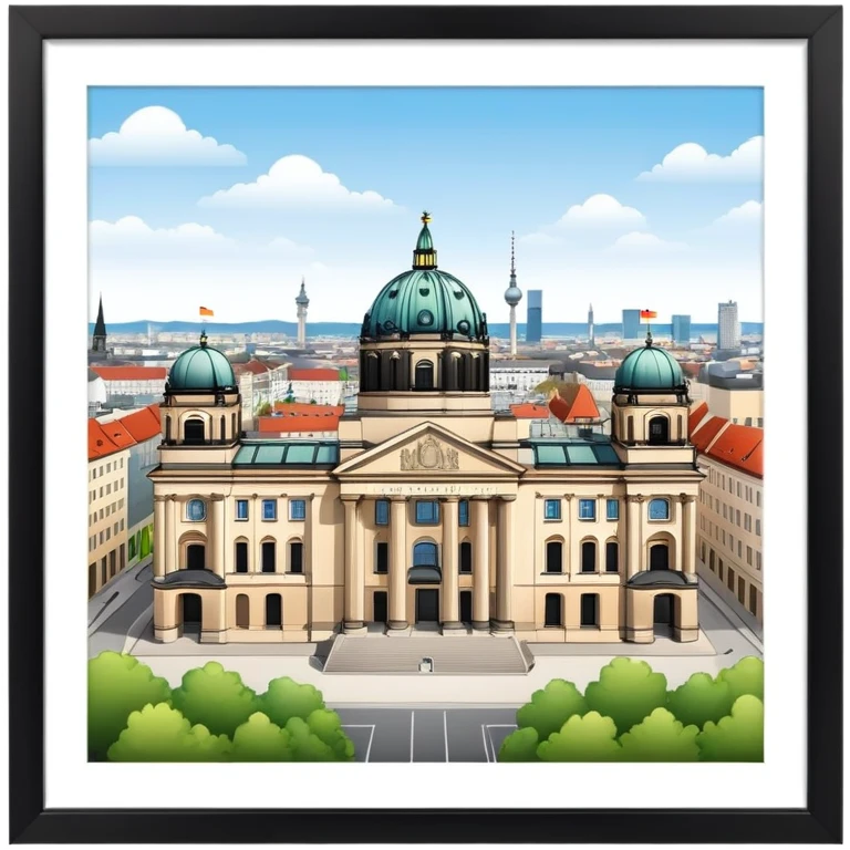 Germany, Berlin  emoji