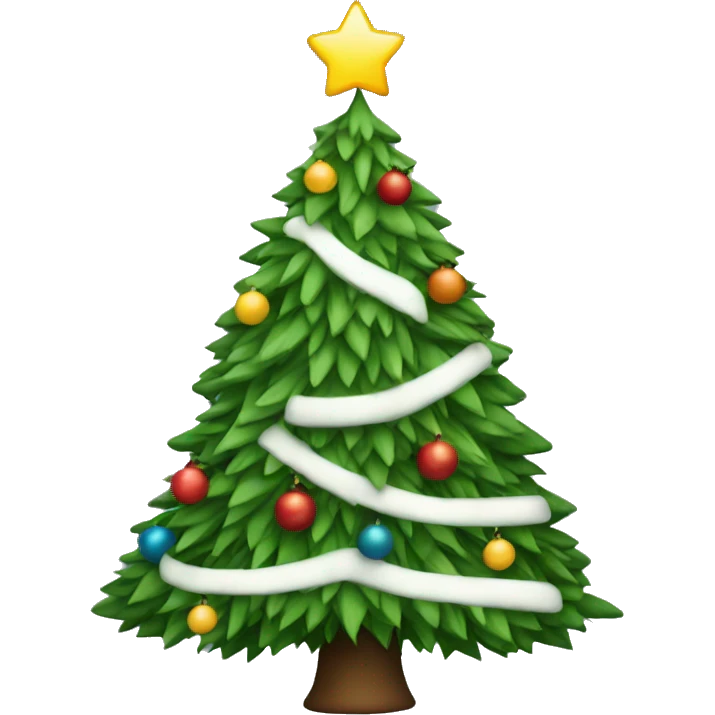 chrismas tree emoji