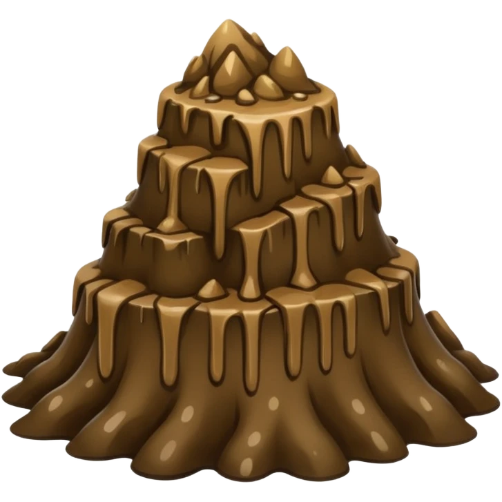 Mud emoji