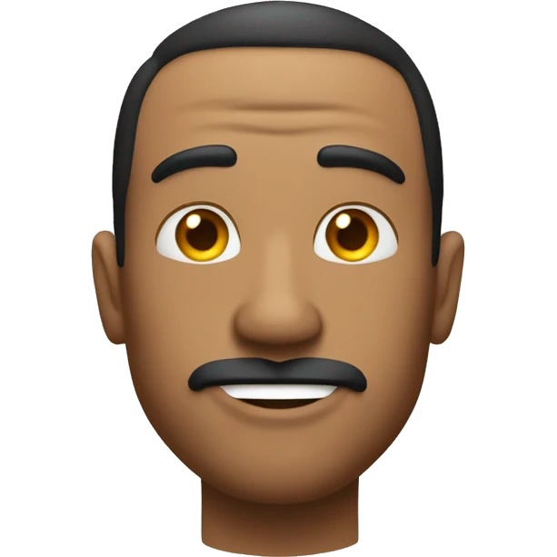 homme musclé qui souleve des petit pois emoji