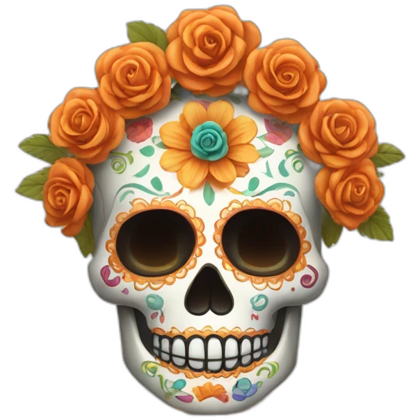 altar del dia de los muertos emoji