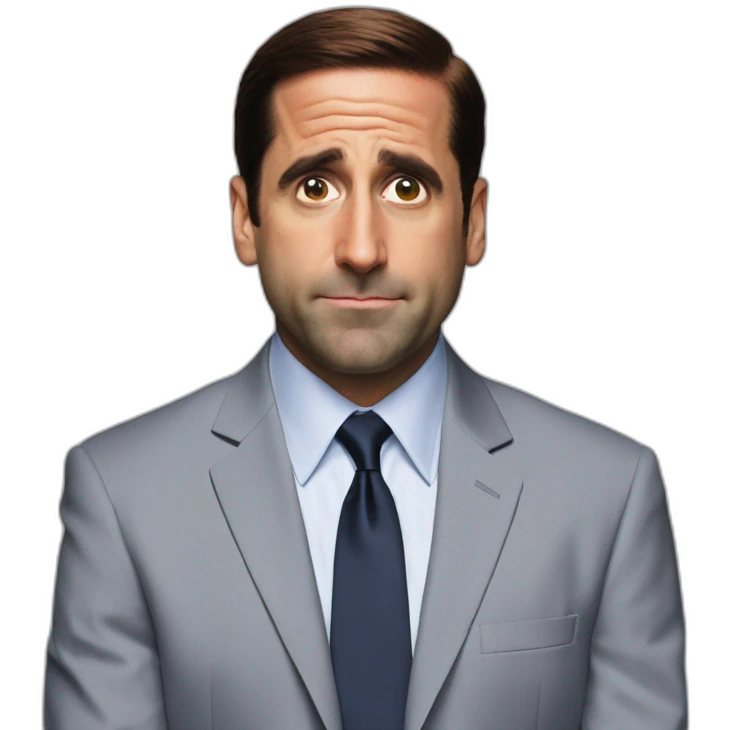 photo real Michael scott emoji