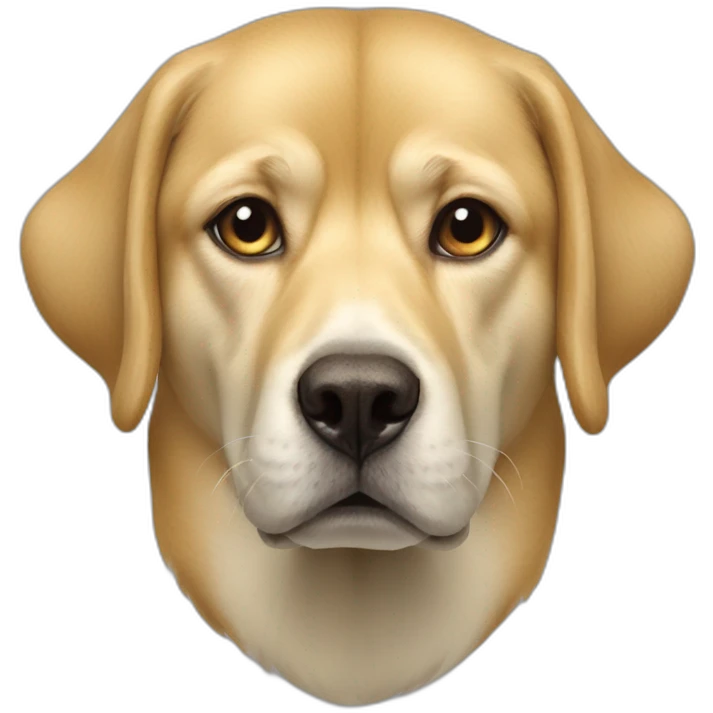 Vladimir Poutine as a dog emoji