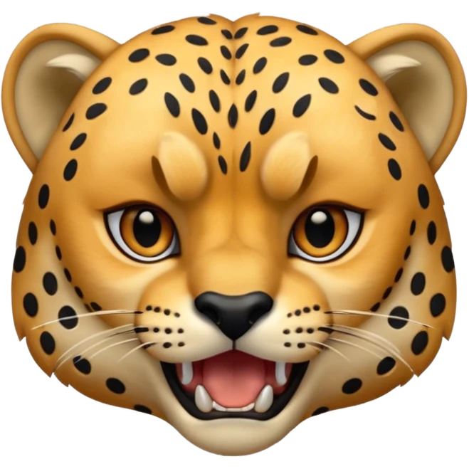 Angry Cheetah emoji