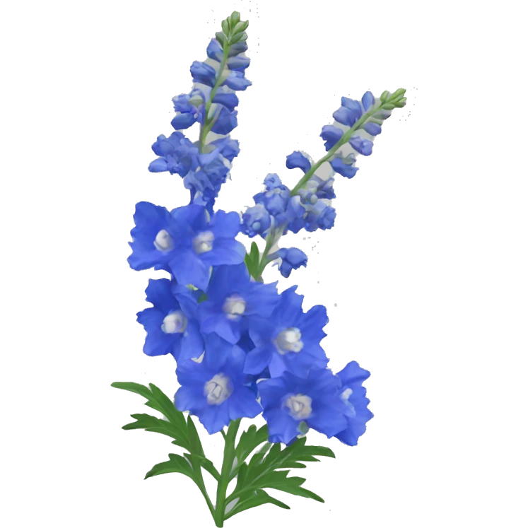 delphinium bouquet emoji