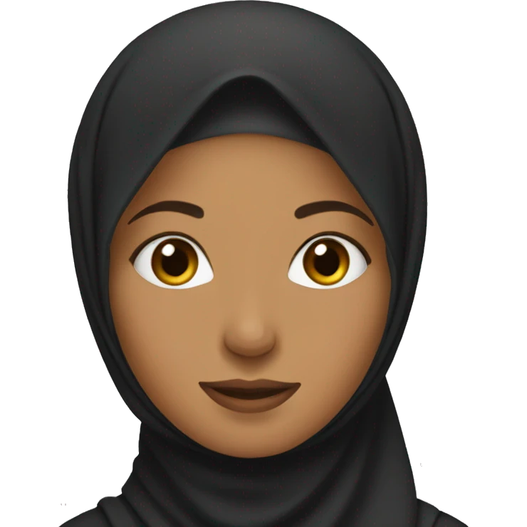 muslim woman with hijab emoji